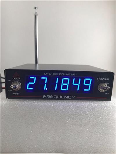 <p>
	<strong>FEATURES, FUNCTIONS AND SPECIFICATIONS:</strong><br />
	&bull; Frequency Range: 0.5 MHz - 50MHz<br />
	&bull; Resolution: 100 Hz<br />
	&bull; Stability: +0.01 PPM at 25&deg;C<br />
	&bull; Display: Digits Super Bright Blue LED</p>
<p>
	<br />
	<strong>External Input:</strong><br />
	&bull; Sensitivity: 0.1 - 1V Max<br />
	&bull; RF Signal: Direct Reading<br />
	&bull; Power Supply: DC 13.8V + 5% Negative Ground</p>
<p>
	Max in 500 watts</p>
<p>
	BACK IN STOCK</p>
<p>
	PRICE &euro;135</p>
<p>
	&nbsp;</p>
