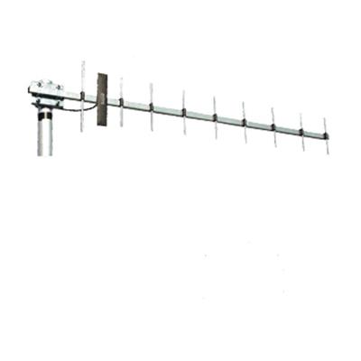 <p>
	Type:10 elements Yagi<br />
	&bull; Radiation: Directional<br />
	&bull; Polarization: Linear vertical<br />
	&bull; Frequency range: 698 - 960 MHz No tuning required<br />
	&bull; Systems: GSM-R, GSM-900, ISM/SIGFOX/LoRa 868MHz<br />
	&bull; Gain: SY 906: 9.4 dBd &ndash; 11.5 dBi<br />
	&bull; SY 910: 12.9 dBd &ndash; 15 dBi<br />
	&bull; Max Power: 10 W (CW)<br />
	&bull; Grounding protection: DC-Ground<br />
	&bull; Connector: FME-Male</p>
<p>
	Materials: Aluminium, Nickel plated brass, PCB<br />
	Dimensions (approx):<br />
	210 x 995 x 60 mm (0.69 x 3.26 x 0.2 ft)<br />
	Weight (approx):<br />
	500 gram (1.1 lb)<br />
	&nbsp;Mounting type: On-Mast</p>
<p>
	PRICE &euro;60</p>
