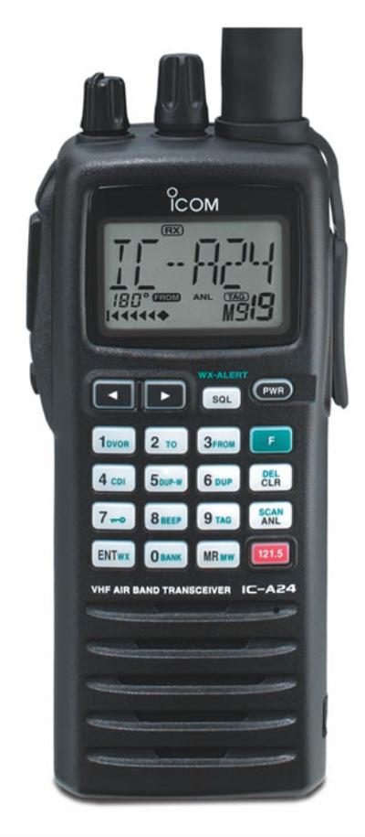 <p style="margin-bottom: 7.5pt; margin-right: 15pt">
	<strong><span style="font-size: 8.5pt; color: black; font-family: Verdana">Portable VHF COM Transceiver</span></strong><span style="font-size: 8.5pt; color: black; font-family: Verdana"><o:p></o:p></span></p>
<p style="margin-bottom: 7.5pt; margin-right: 15pt">
	<span style="font-size: 8.5pt; color: black; font-family: Verdana">The IC-A6 is the direct successors to the ever-popular IC-A3 series of Icom handheld radios. Just as those products broke new ground with pilot-friendly features, the IC-A6 continues the tradition by providing even more of the most pilot-requested features.<o:p></o:p></span></p>
<p class="MsoNormal" style="margin: 0cm 0cm 0pt">
	<strong><span style="font-size: 8.5pt; color: black; font-family: Verdana">Compact, stylish body</span></strong><br />
	<span style="font-size: 8.5pt; color: black; font-family: Verdana">The IC-A6 design incorporates the size and durability of the IC-A3 with improved usability. The IC-A6 includes a large LCD, large speaker and easy-to-use panel layout. The side of the radio has a non-slip slit to prevent accidental dropping.<br />
	<br />
	<strong>Large alphanumeric LCD</strong><br />
	An easy to read a 6-character 14-segment alphanumeric LCD displays a variety of information clearly. Both the display and keypad are backlit, which is a very useful feature for nighttime flying.<br />
	<br />
	<strong>Channel recall function</strong><br />
	The new channel recall function automatically memorizes the last 10 used channels. You can easily recall those channels by pushing the recall buttons on the front panel. This makes it very convenient for switching between several channels at a time, such as NAV channels and COM channels.<br />
	<br />
	<strong>Simultaneous operation and charge from external power source</strong><br />
	The IC-A6 has an external DC power jack that allows operation with the optional CP-20 cigarette lighter cable with DC-DC converter. This means that a battery pack can be simultaneously charged during operation.<br />
	<br />
	<strong>Dedicated 121.5MHz emergency key</strong><br />
	A dedicated red emergency key programmed with a 121.5MHz homing frequency is equipped to give you extra confidence in the event of an emergency.</span></p>
