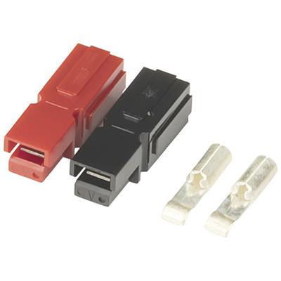<p>
	Red and black anderson connectors 30 amp.</p>
<p>
	PRICE &euro;3.50 PAIR</p>
