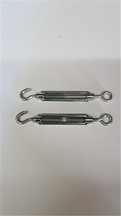 <p>
	Galvanised bottlescrew adjusters&nbsp; 6mm.<br />
	Length when fully closed 160 mm.<br />
	Length when fully open 230 mm.</p>
<p>
	<strong>PRICE&nbsp; &euro;2.50 EACH</strong></p>
