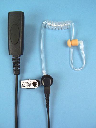 <p>
	High quality covert kit with earpiece fitting into the ear.</p>
<p>
	Available for Icom,Motorola,Yaesu,Kenwood,etc.</p>
