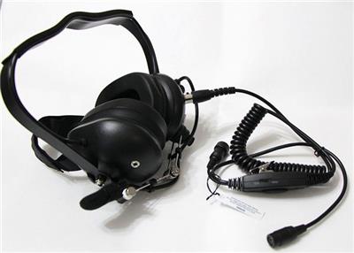<p>
	<span itemprop="description">This heavy-duty headset lives up to the demand under extremely high-noise environments such as air piloting, motor sport, manufacturing etc. Can be suited for multiple applications, where noise reduction is required during two way conversation. Built of Acrylonitrile Butadiene Styrene (ABS), the dome of the speaker is hard, durable and heat-resistant. Layers of sponge filter ensure High Passive Noise Reduction Level (NRR) of 24dB, which means a reduction of the amount of background noise reaching your ears. The three-layered thick ear pad creates a seal around each of your ear from high noise environment. The speakers are connected by a metal frame which crosses behind your head. Although the sturdy material of the speakers are a bit weighty, the Velcro taped head straps with which you wear the headset relieves much of the weight and provides adjustable, comfortable wearing experience. The electret microphone offers consistent and accurate transmission. It is connected to the headset with a strong metal frame which helps adjusting it to the most suitable position while not getting loose. <b>SPECIAL FEATURES</b> * PUSH TO TALK FEATURE - Comes with two PTT switches, one on the left ear shell and the other in the middle of the wire that leads to<br />
	the radio * Detachable Interface Cable - Allows you to use the same headset with Motorola, Icom and Kenwood radios when appropriate<br />
	interface lead is used * Adjustable Velcro Strap - The head strap is releasable and adjustable to different head sizes for comfortable wearing in long hour operations * Fully tested under extreme environment: - The headset has been tested in 50&deg;C and -25&deg;C and it has also passed through a humidity test under 95% humidity and 40&deg;C * Single Wire design with PTT between the headset and the radio * Length of Cable: 90cm overall (45cm from headset to PTT and 45cm from PTT to radio) * Weight: 488g</span></p>
<p>
	<span itemprop="description">Available for 2 pin Icom,Motorola,kenwood radios</span></p>
<p>
	<span itemprop="description"><b>PRICE &euro;119 complete with appropriate lead.</b></span></p>
<p>
	&nbsp;</p>
