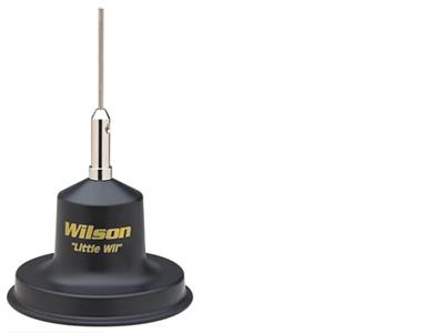 <h4>
	Little Wil Magnet Mount Antenna</h4>
<h5>
	&nbsp;</h5>
<h3>
	The perfect choice in a short antenna with maximum performance.</h3>
<ul class="product_details">
	<li>
		Large 10 oz. magnet</li>
	<li>
		300 Watts Power handling capability (ICAS)</li>
	<li>
		Made with high impact thermoplastic</li>
	<li>
		Heavy-duty coil uses 14 gauge copper wire</li>
	<li>
		Low loss coil design</li>
	<li>
		36&quot; 17-7 PH stainless steel whip</li>
	<li>
		<strong>PRICE &euro;65</strong></li>
</ul>
