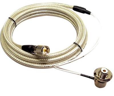 <p>
	<span itemprop="description">4M 50 ohm low loss ext lead with PL259 UHF plug at one end and SO239 UHF socket with short flexible connecting cable at the other. </span></p>
<p>
	<span itemprop="description">PRICE &euro;25</span></p>
