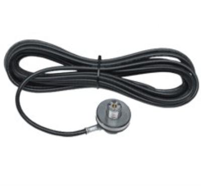 <p>
	A STURDY SO239 mount and 4 metres cable that can be used as a bolt on fitting or will fit to a standard guttermount.</p>
<p>
	Large screw on washer makes this mount very strong.</p>
<p>
	&nbsp;&nbsp; Frequency Range: from DC to 500 MHz<br />
	&ndash; Overall Size: &Oslash; 38 mm<br />
	&ndash; Mounting Hole: &Oslash; 16 mm<br />
	&ndash; Materials: Chromed brass, Nylon<br />
	&ndash; Cable: 4 m RG 58 C/U MIL-C-17F<br />
	&ndash; Antenna connection: UHF-female with PTFE insulator</p>
<p>
	<strong>PRICE &euro;15</strong></p>
