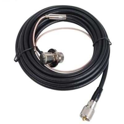 <p>
	High quality mobile cable kit using 4m of low loss RG58 (6mm diameter) coax, with a 30cm tail of thin RG-188A/U coax (for trapping through the vehicle door) with a PL259 fitted.</p>
<p>
	PRICE &euro;25</p>
