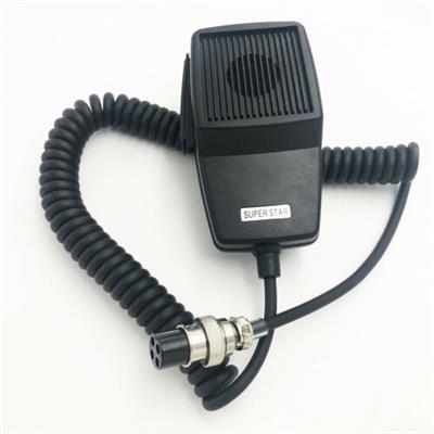 <p>
	A 4pin dynamic mic for the following CB radios.</p>
<div>
	<font size="4" style="font-family:Arial">Superstar 3900 ,120 ,360, </font></div>
<div>
	<font size="4" style="font-family:Arial">Cobra 19 GTL, 7DX ,25 GALAXY SATURN, Magnum S9 ,S6, </font></div>
<div>
	<font size="4" style="font-family:Arial">President&nbsp; VEEP. </font></div>
<div>
	<font size="4" style="font-family:Arial">TTI TCB 550,</font></div>
<div>
	<font size="4" style="font-family:Arial">Midland 200, </font></div>
<div>
	<font size="4" style="font-family:Arial">Maxon CM10,</font></div>
<div>
	<font size="4" style="font-family:Arial">Legend 1,</font></div>
<div>
	<font size="4" style="font-family:Arial">Jopix Icaria </font></div>
<div>
	<font size="4" style="font-family:Arial">Dirland 40 AM.</font></div>
<div>
	&nbsp;</div>
<div>
	<font size="4" style="font-family:Arial">PRICE &euro;25</font></div>
